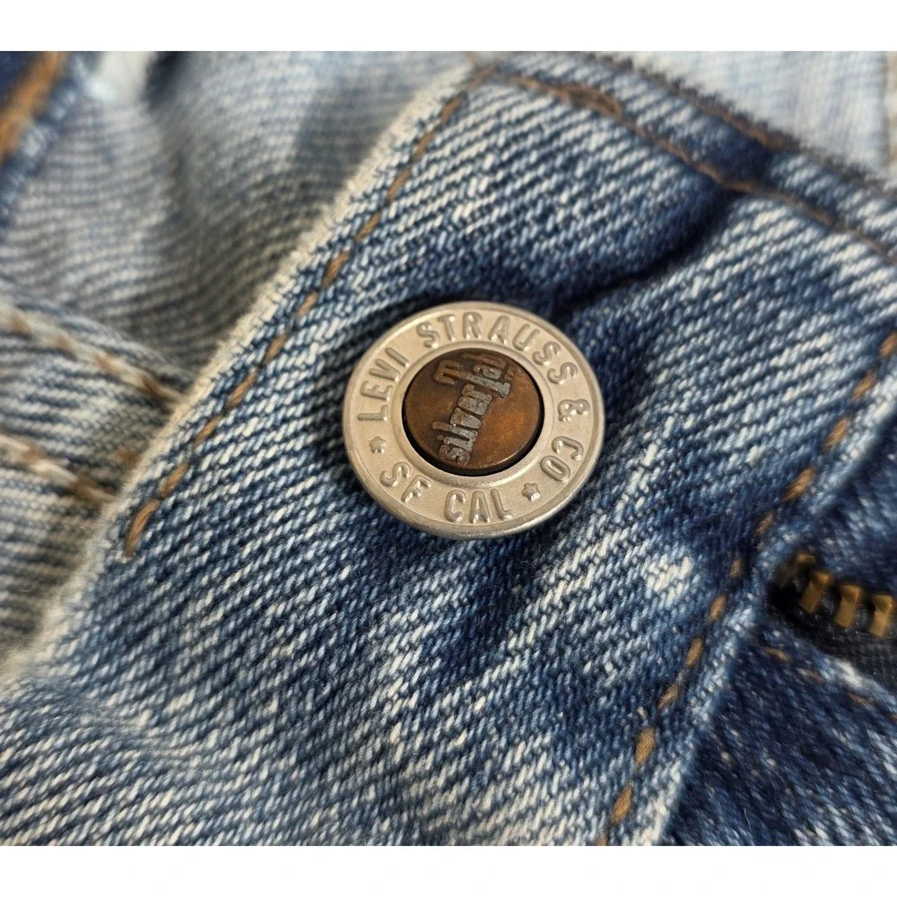 Levi's SilverTab Straight‎ and Loose Mens Jeans 32x32 Medium Wash Blue Denim